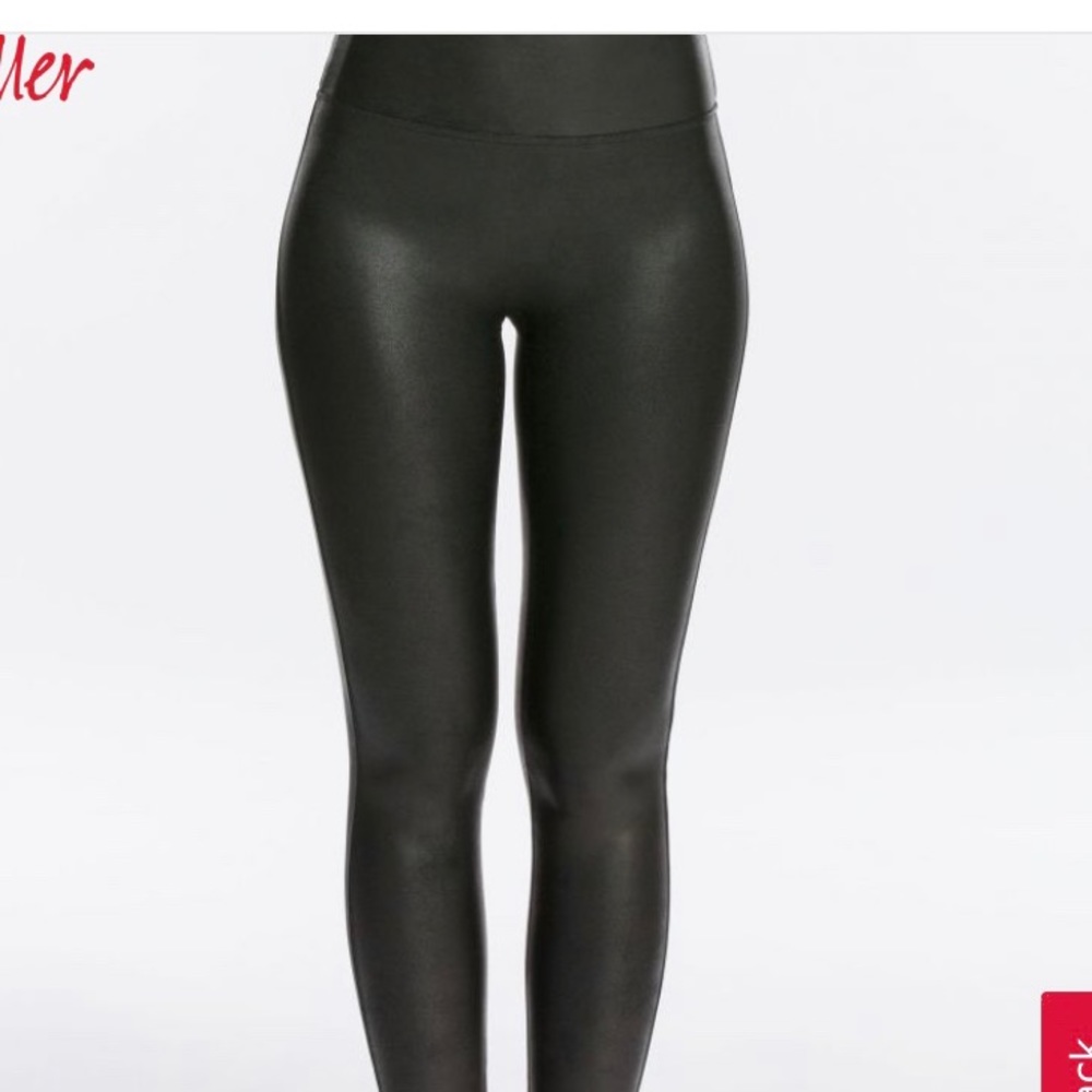 Spanx faux leather leggings